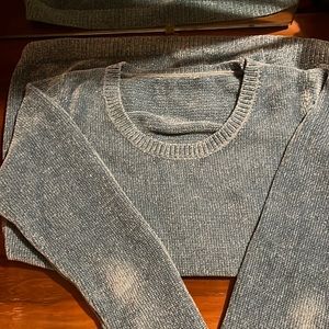 Super Soft Blue Sweater